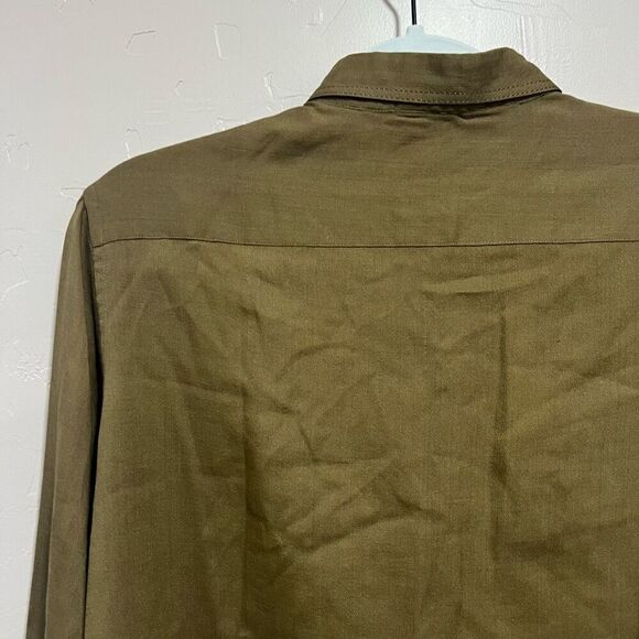 VINTAGE Gucci (1970’s) Military Button Down Top - Picture 12 of 16